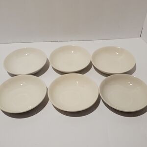 Set Of 6 Authentic Leedsware Dessert Berry Bowls Vintage England